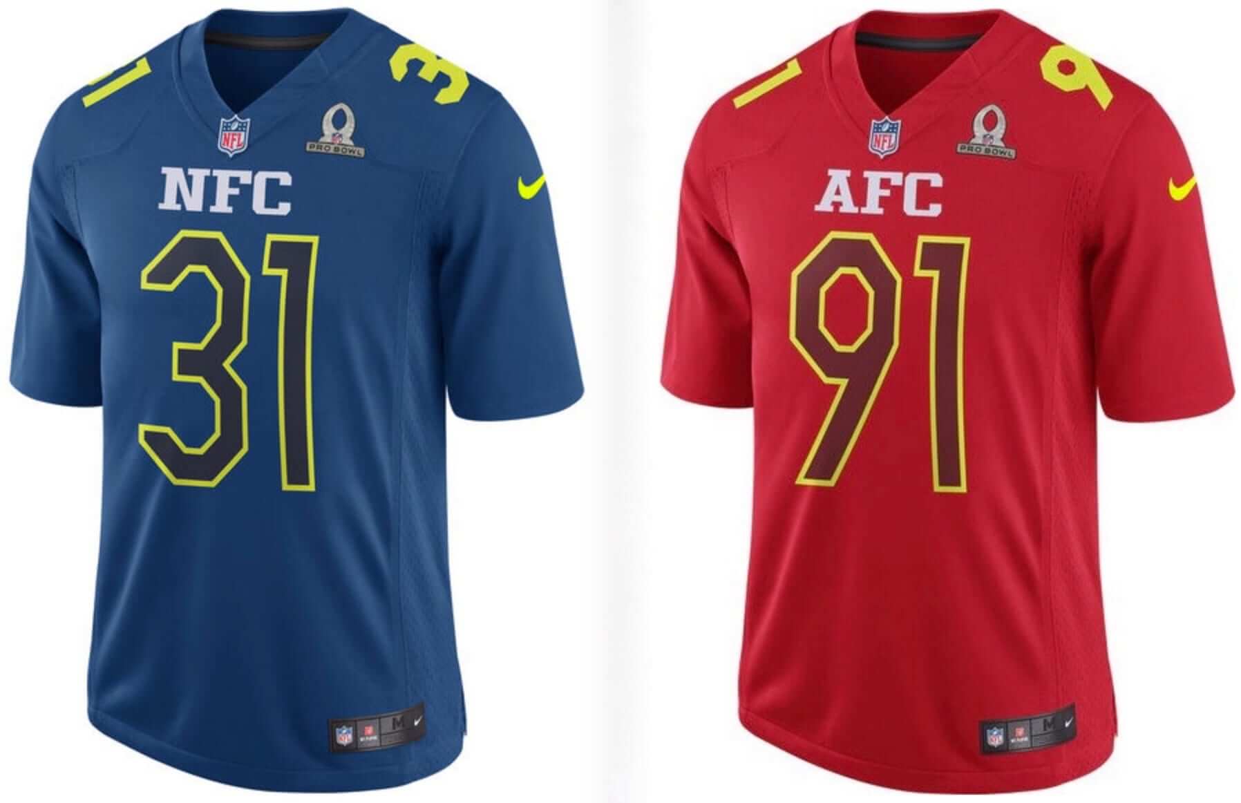 2017 Pro Bowl Jerseys Released Uni Watch