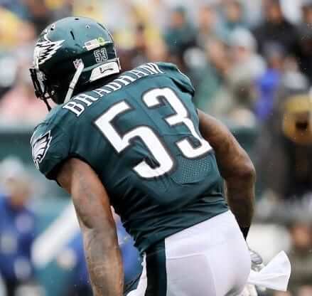 Why a small green dot means so much to Eagles linebacker T.J.