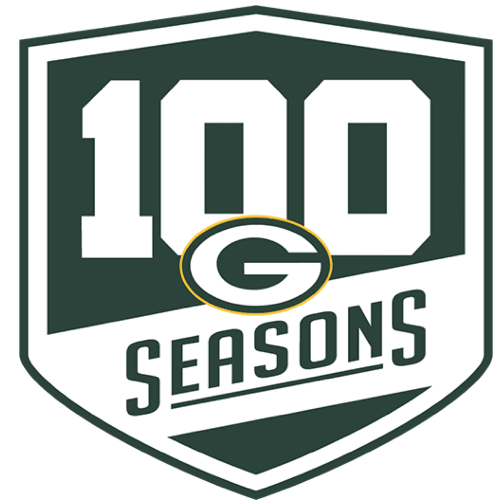 Chicago Bears 100th Season 4 Embroidered Patch. Celebrate Bears 100.