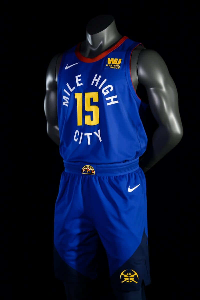 Denver Nuggets unveil modified Mile High City jerseys, see them