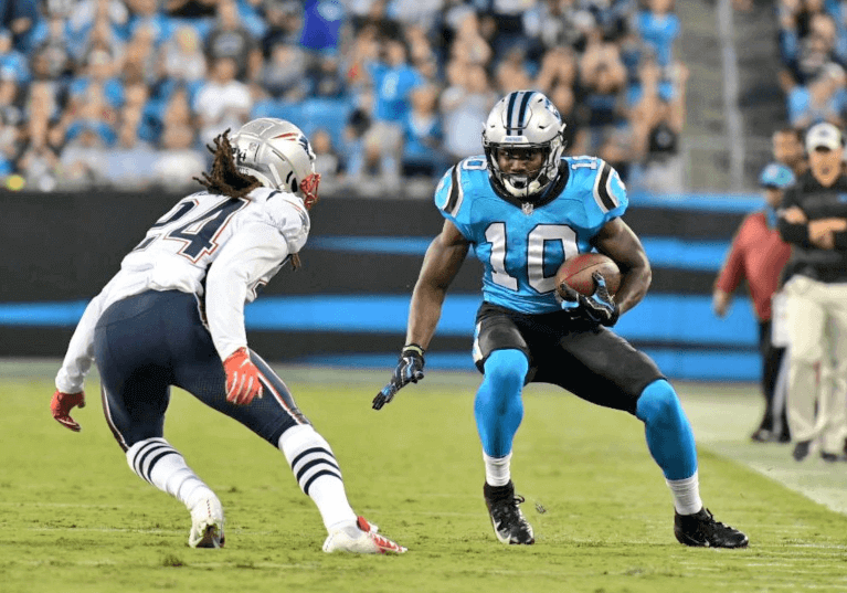 Panthers Finally Break Out the Black Pant Blue Jersey Combo Uni Watch