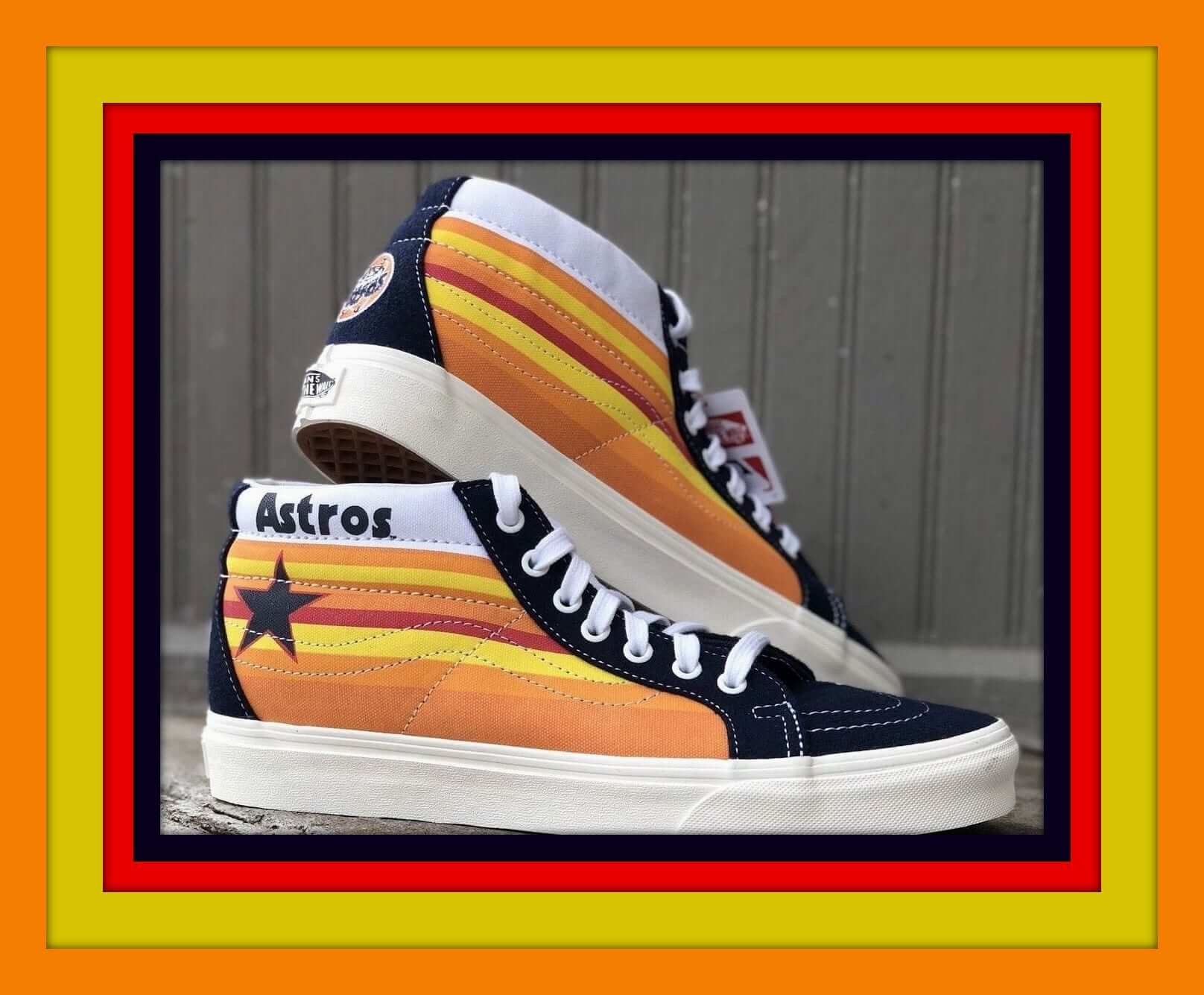 Astros vans high outlet tops