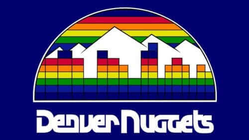 The Denver Nuggets' rainbow skyline jerseys are back for one night