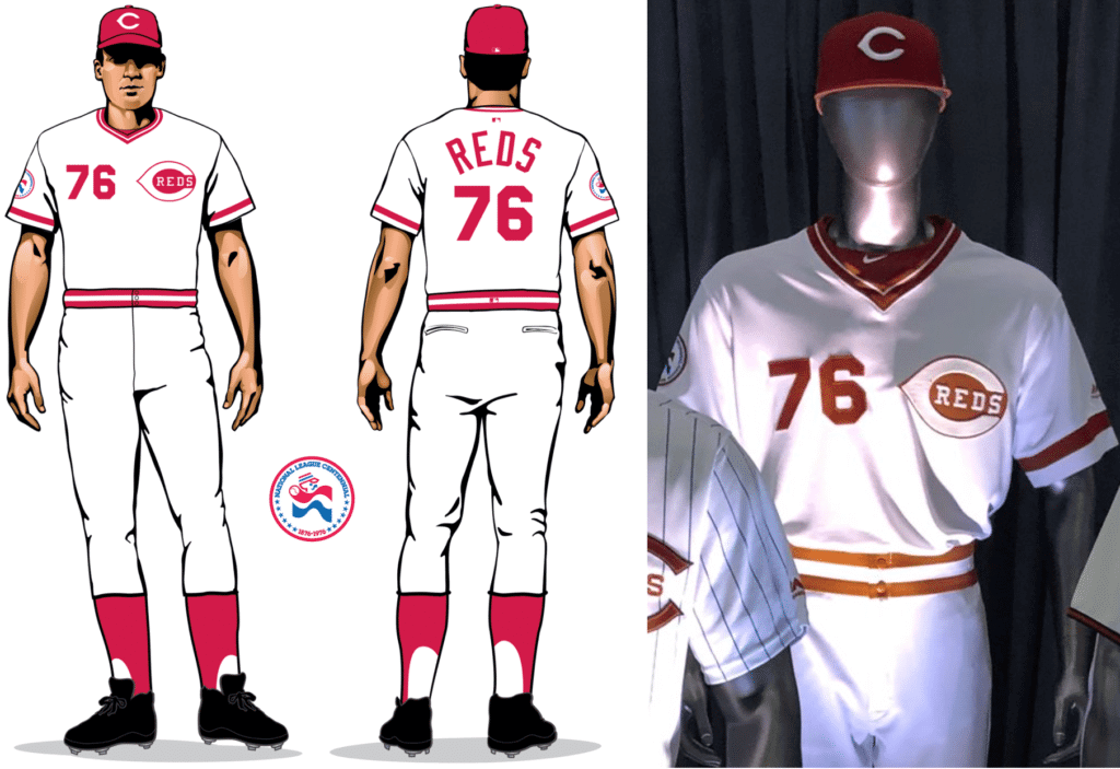 Cincinnati Reds 150 Throwback Uniforms - 1976 Edition - Redleg Nation