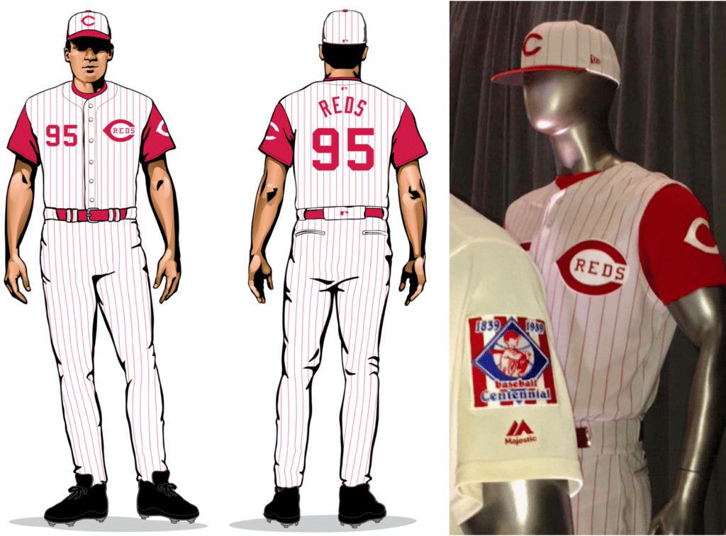 1990 reds uniforms
