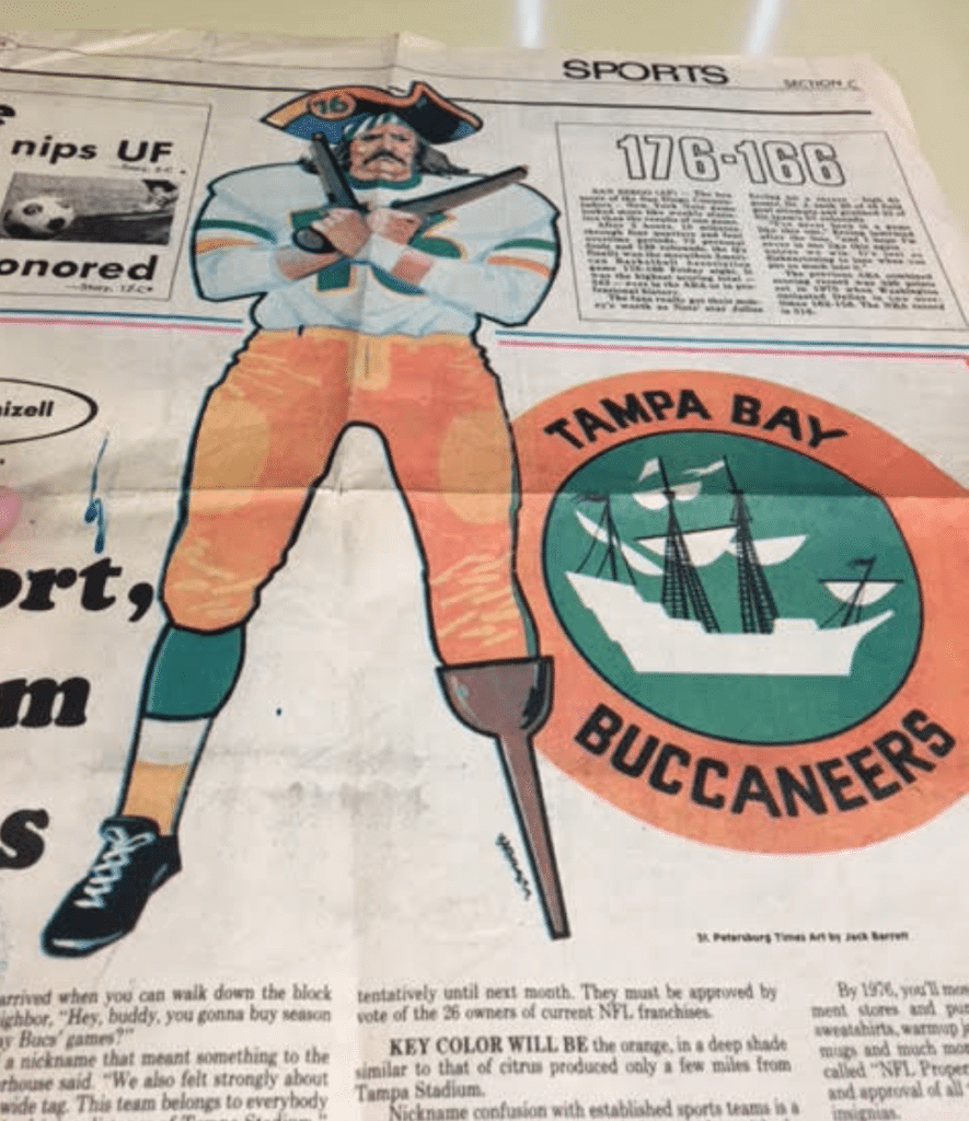 Tampa Bay Bucco Original Alternative Mascot - Tampa Bay Buccaneers