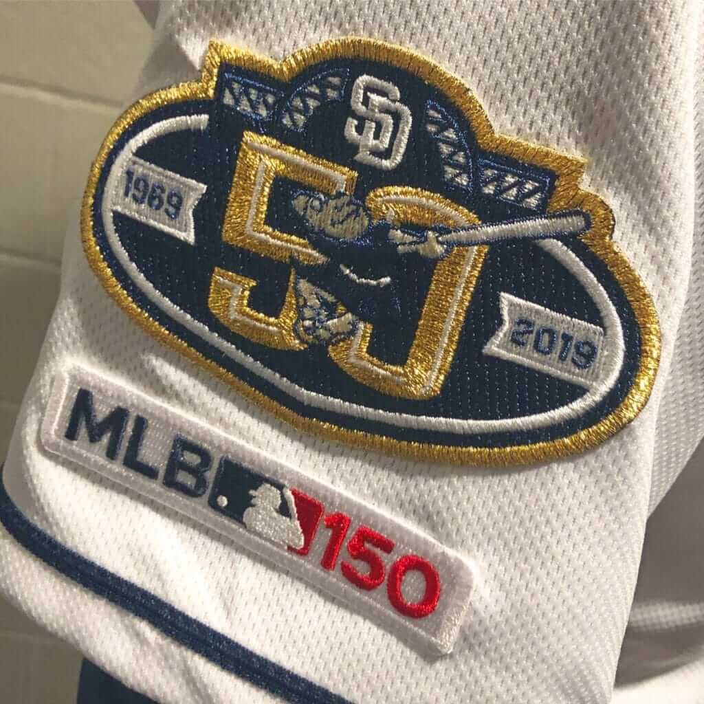 San Diego Padres unveil 50th Anniversary logo