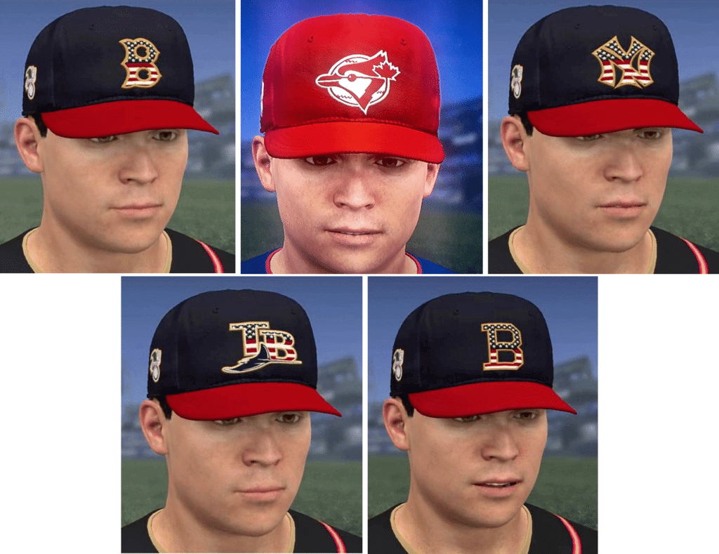 Paul Lukas on X: Video game leaks show MLB All-Star Game BP caps and  jerseys:  / X