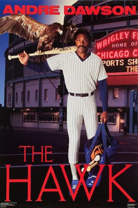 Retro Andre 'The Hawk' Dawson' Florida Marlins Men