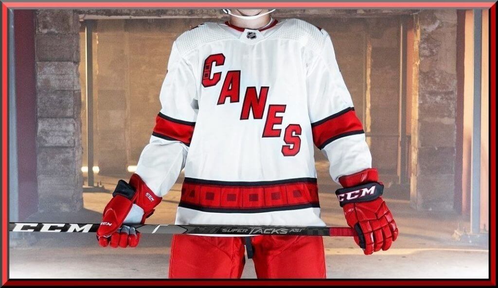 Phil Hecken on X: It's been pointed out before, but now seems like a good  time to reiterate: The Carolina Hurricanes alternate jerseys contain a  fantastic negative space image of the state