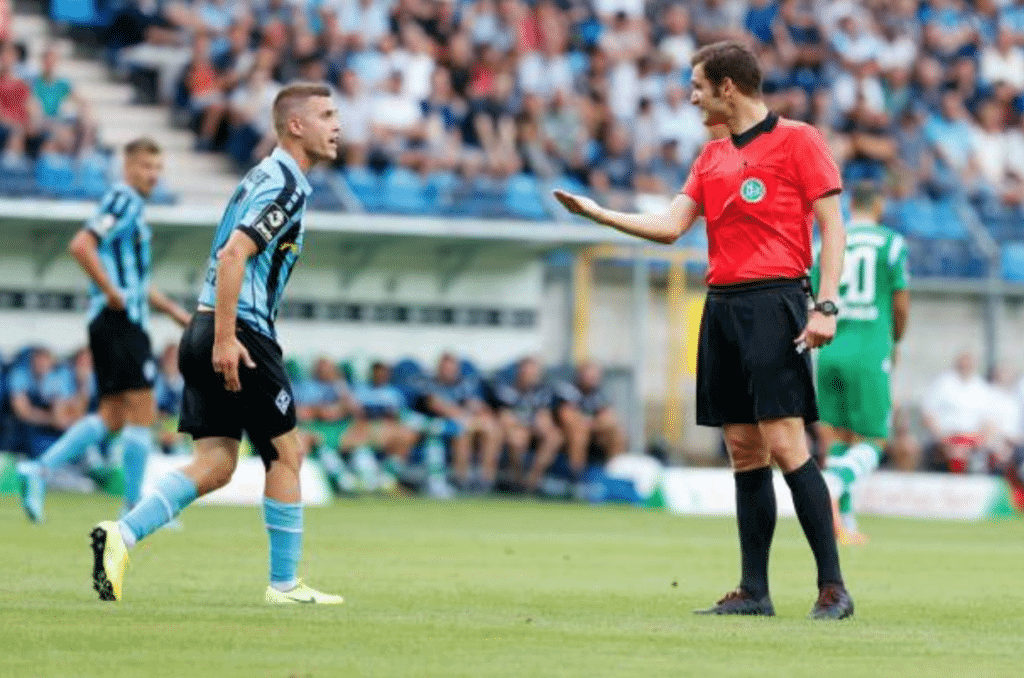 A Close Look at Soccer Officials' Patches