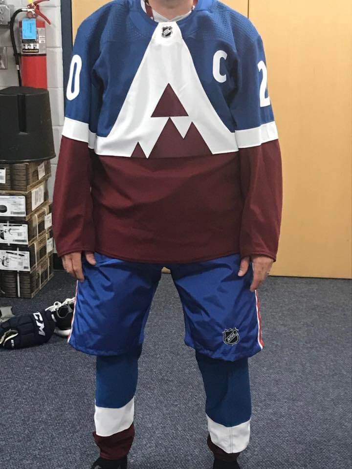 Avs' Stadium Series Uniform Leaks