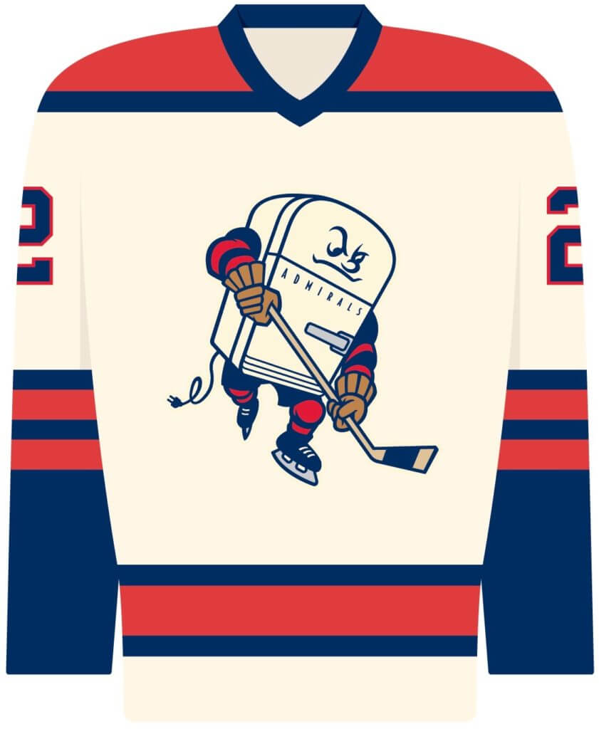 Milwaukee Admirals Alternate Logo - American Hockey League (AHL