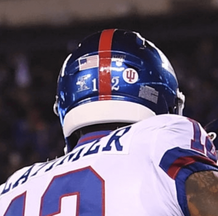 New York Giants White on White Uniform Combo — UNISWAG