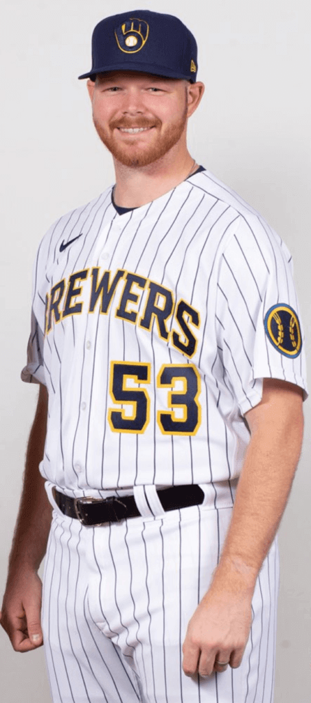 Brewers unveil ad patch for jersey sleeves