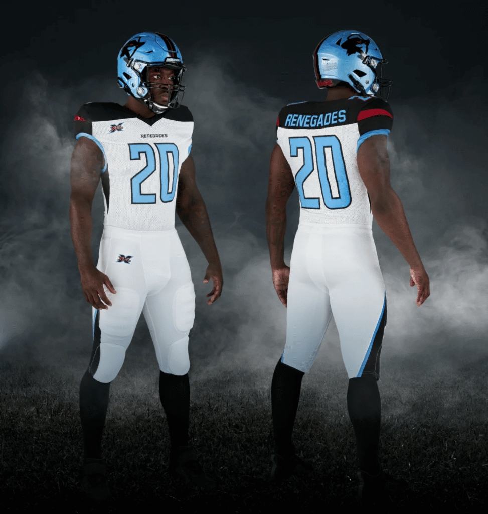 New XFL Uniforms — UNISWAG