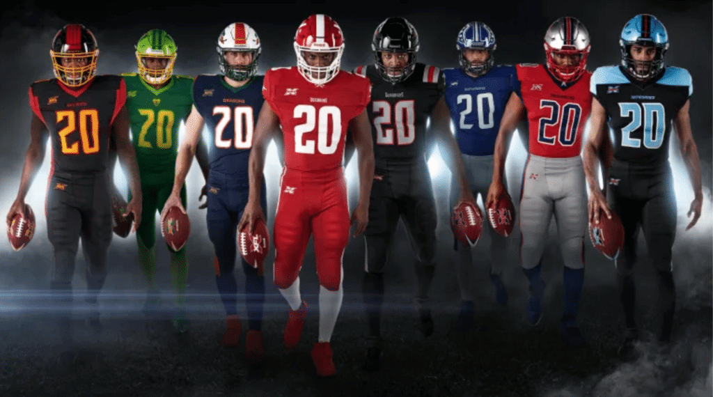 XFL 2.0 Unveils New Uniforms