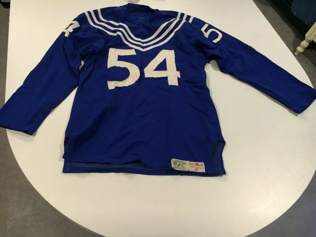 Vintage Football Jersey Presents History Mystery