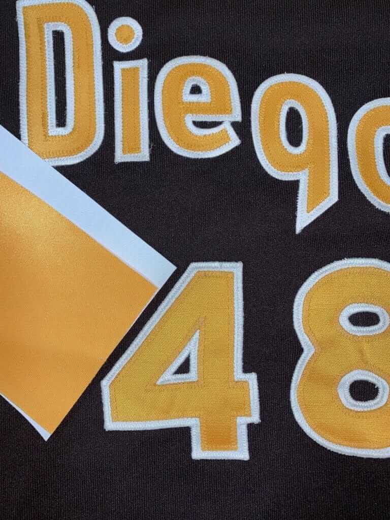 SAN DIEGO PADRES  1976 Away Majestic Throwback Customized Baseball Jersey