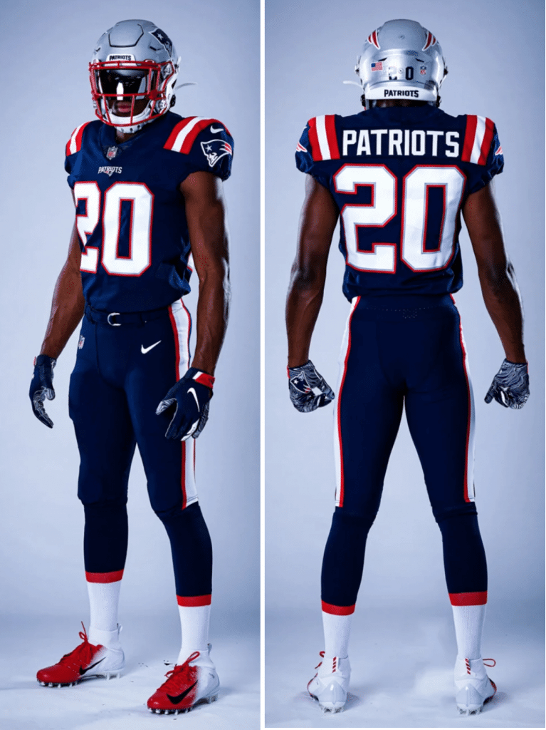 New England Patriots Announce Dates For “Pat Patriot” Throwback Uniforms –  SportsLogos.Net News