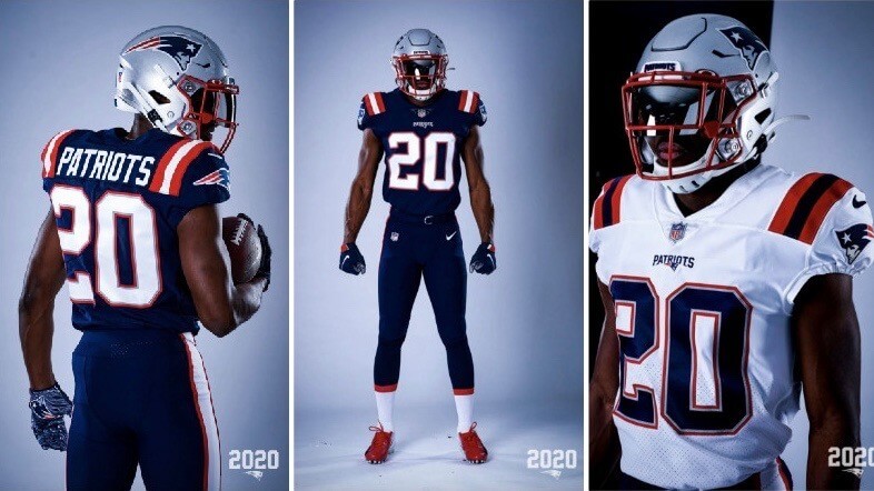 EXCLUSIVE: Pats Unveil New Uni Set with Wrong Pants!