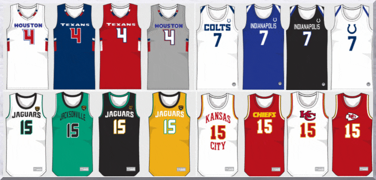 Luke Godlewski’s NFL/NBA Jersey Crossover Concepts | Uni Watch