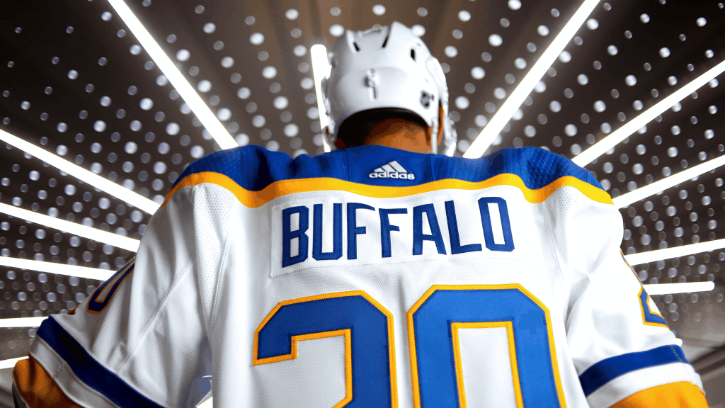 Nathan Grav on X: Buffalo Sabres at home wearing the goathead