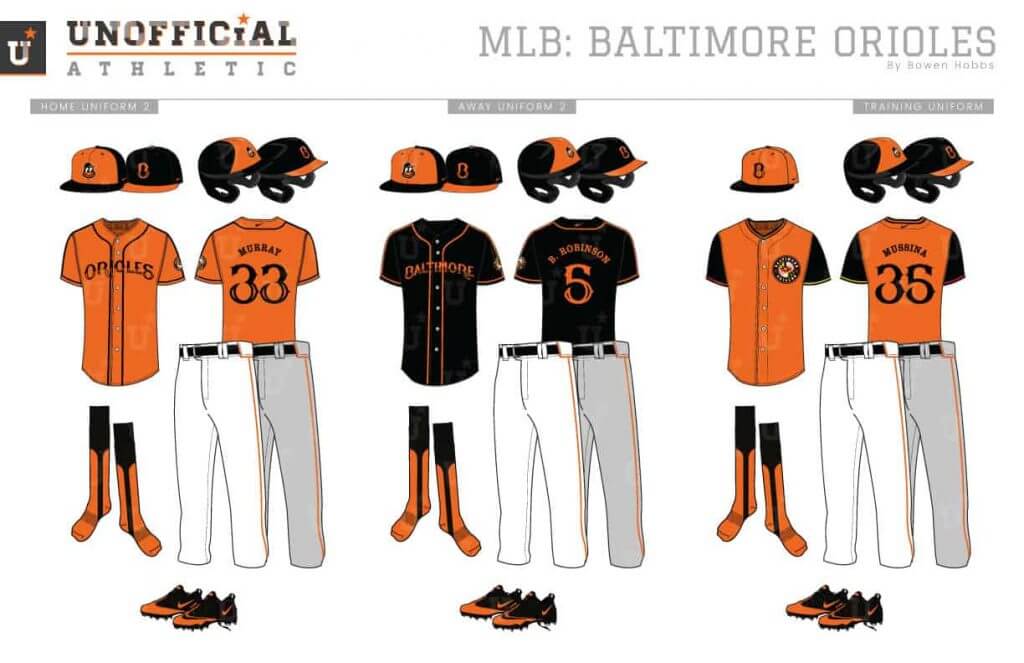 Bowen Hobbs Redesigns MLB, AL Edition