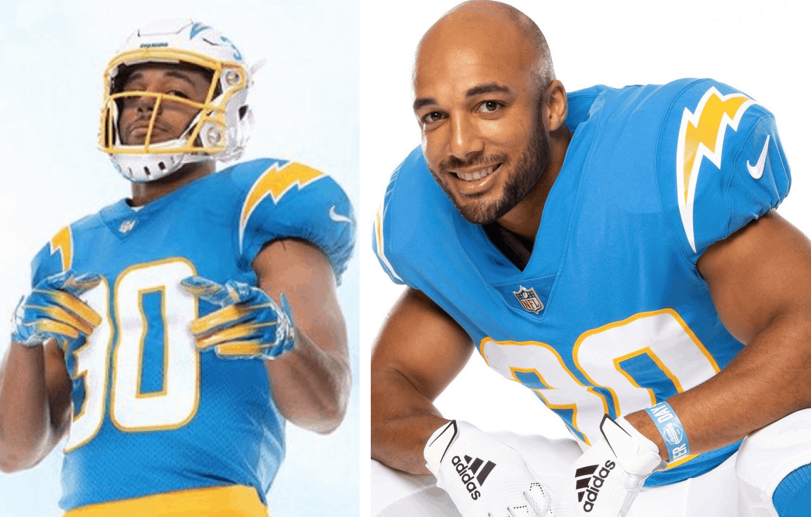 ⚡️ Los Angeles Chargers (LAC) Uniform Tracker