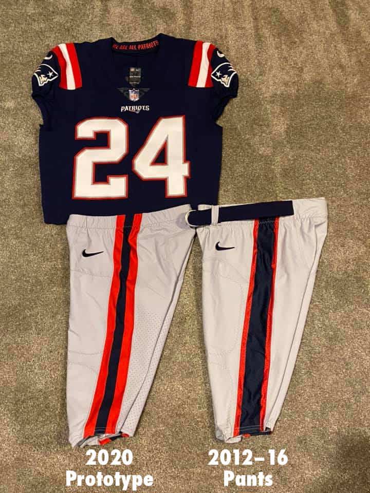 patriots grey uniforms