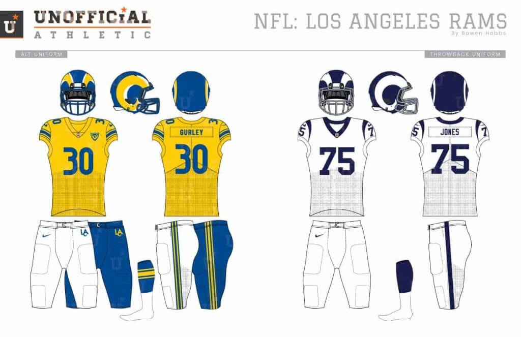 Bowen Hobbs Redesigns the NFL, Volume II – Uni Watch