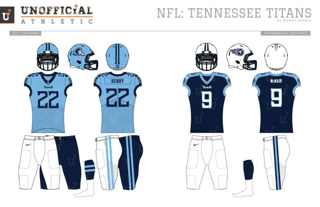 The readers deliver their submissions for the Titans' uniform redesign -  ESPN
