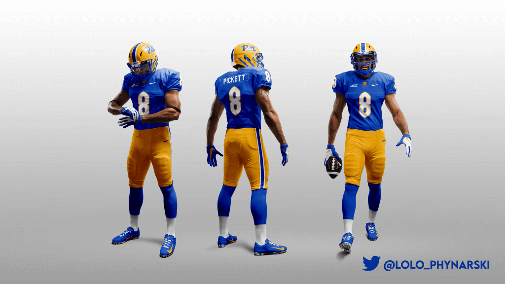 Pitt Football's New Uniforms — UNISWAG