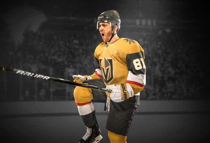 Vegas Golden Knights Gold Jersey — UNISWAG