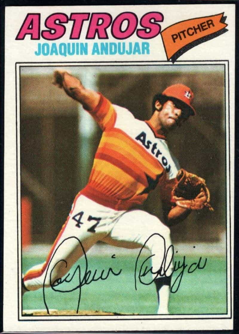 Cesar Cedeno Signed 1980 Topps Baseball Card - Houston Astros