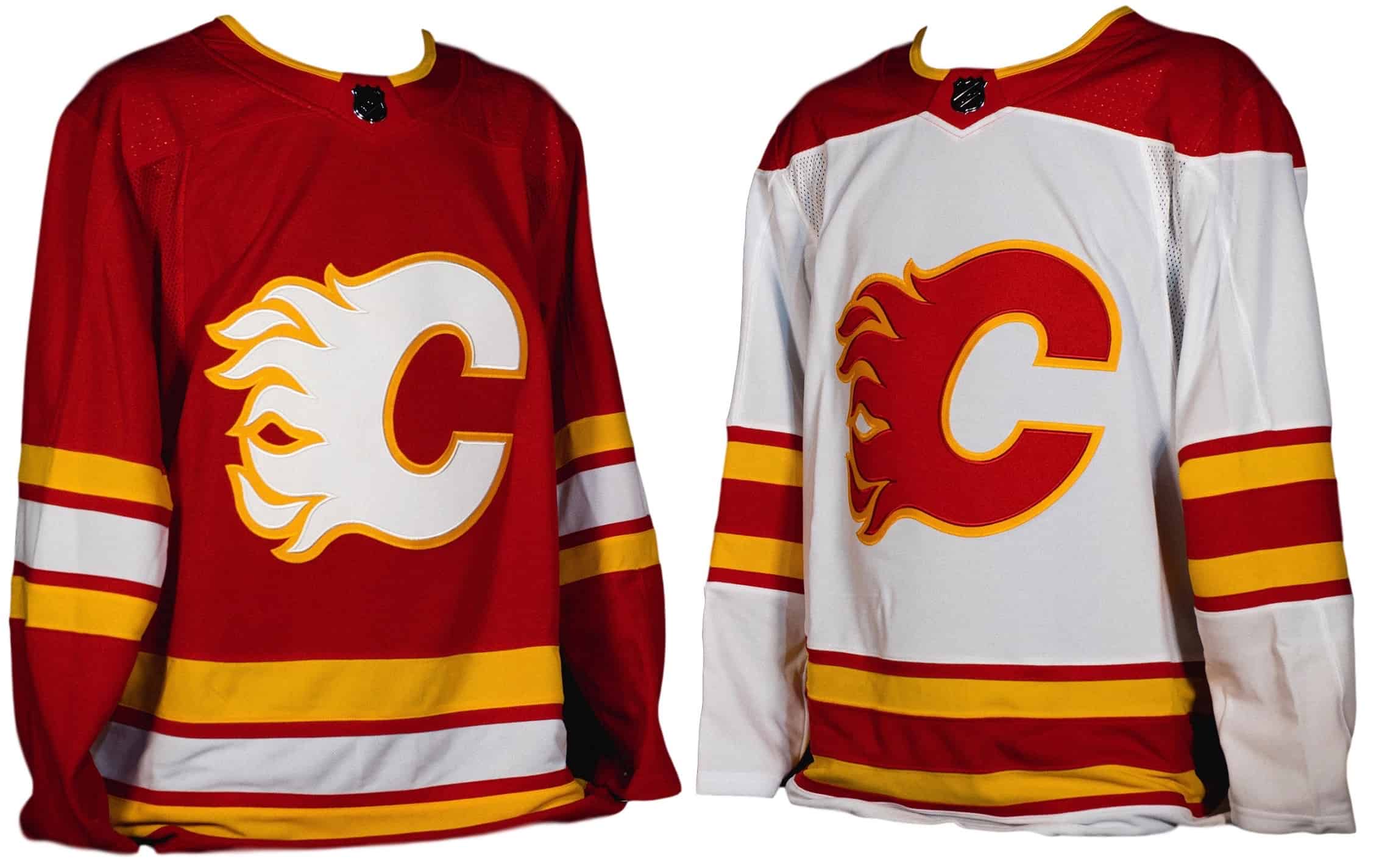 Calgary flames discount jersey patches