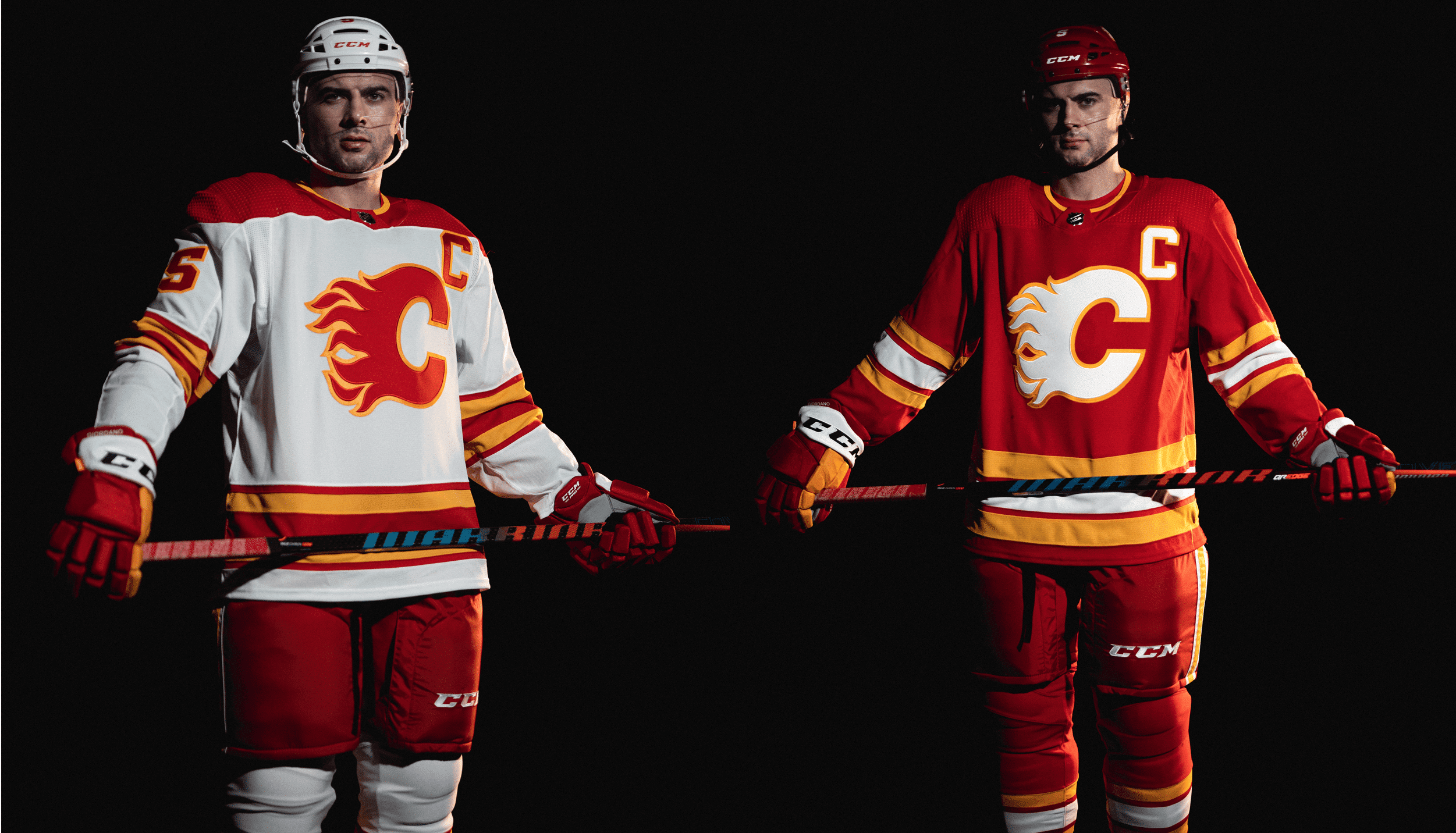 Patch on calgary flames jersey online