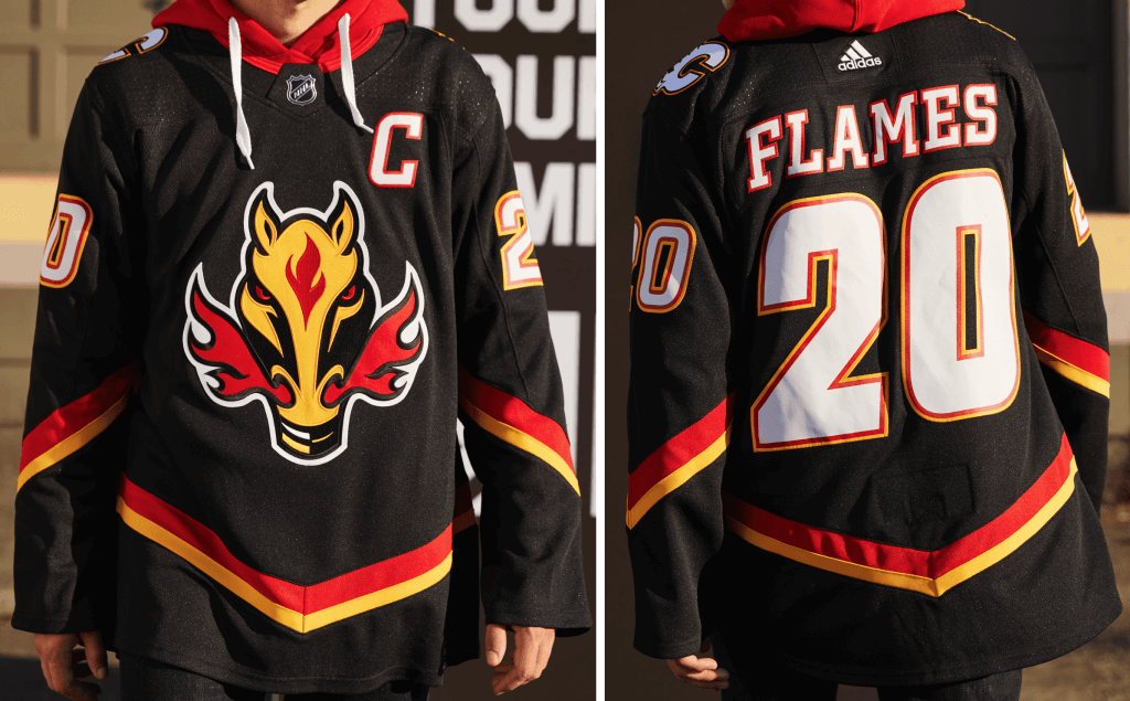 Flames Bring Back Retros as Alternate Uniform – SportsLogos.Net News