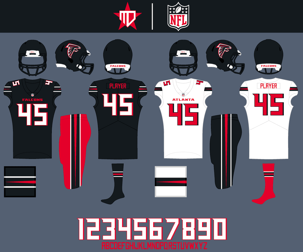 Atlanta Falcons drop new uniforms - Footballscoop