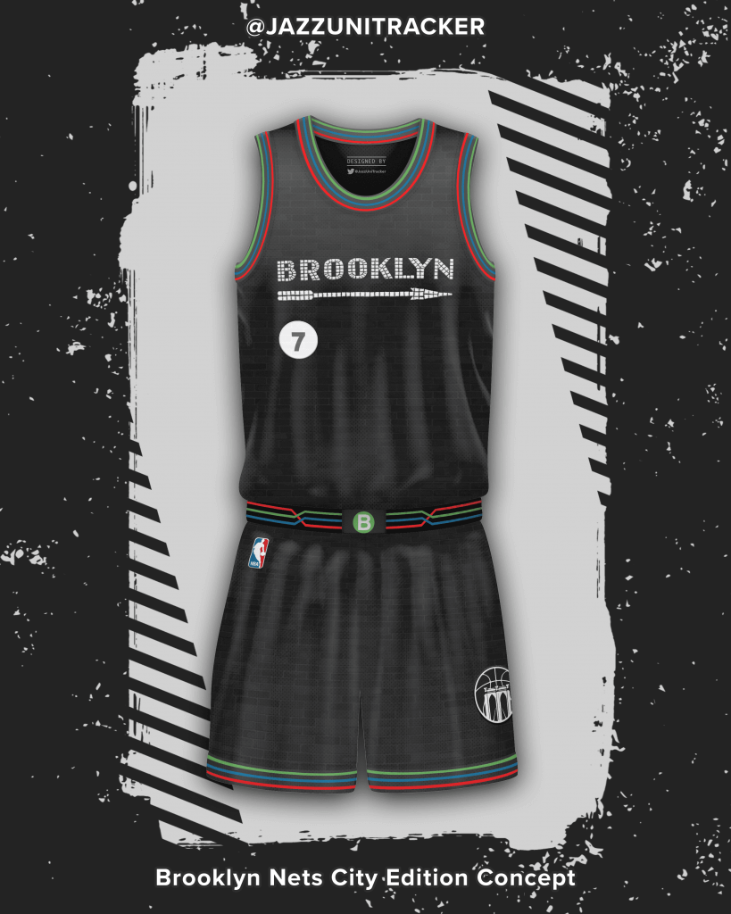 Brooklyn Nets Jersey Concept  Basketball uniforms, Basketball t