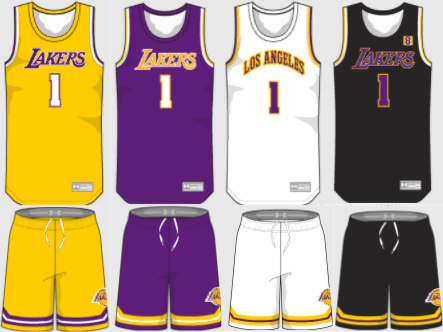 Luke Godlewski's NBA Concept Uniforms