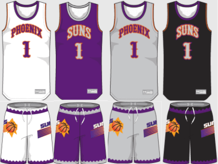 Luke Godlewski's NBA Concept Uniforms