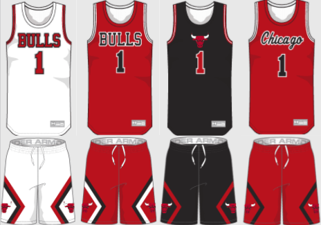 Chicago Bulls NEW Jersey Concepts 