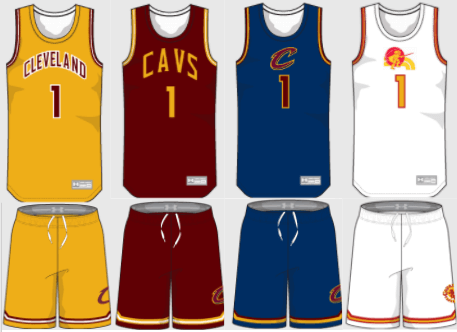 Cleveland Cavaliers unveil 3 new uniforms for 2015-2016 season