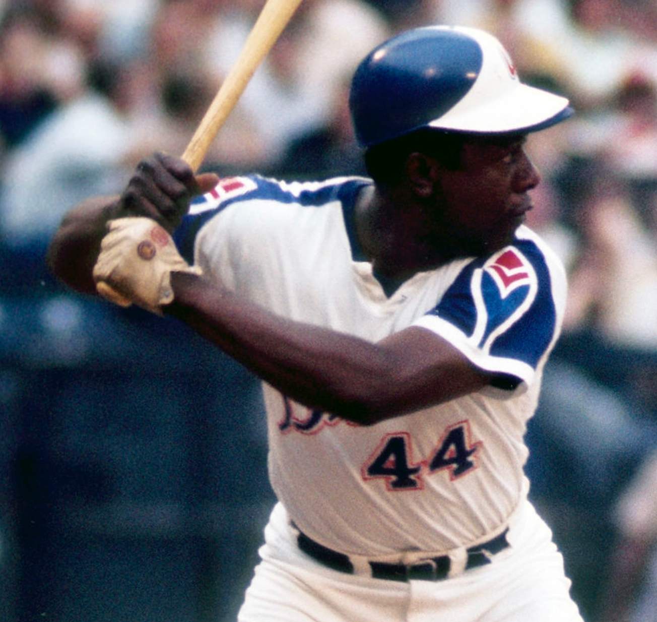 Hank Aaron Retired Number Sticker Atlanta 44 