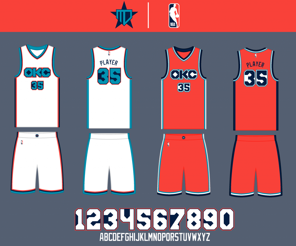 Oklahoma City Thunder Nike City Edition Uniforms for 2018-2019 NBA Season 