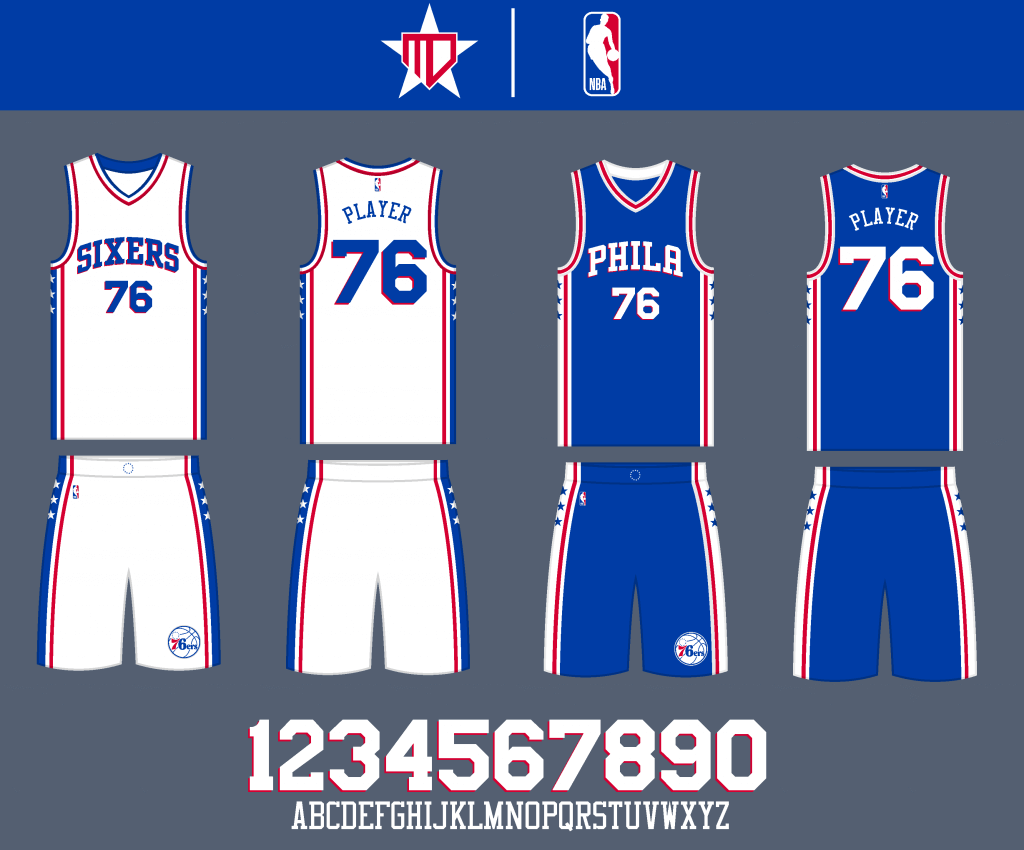 NBA Buzz - Leaked Philadelphia 76ers throwback alternate uniforms