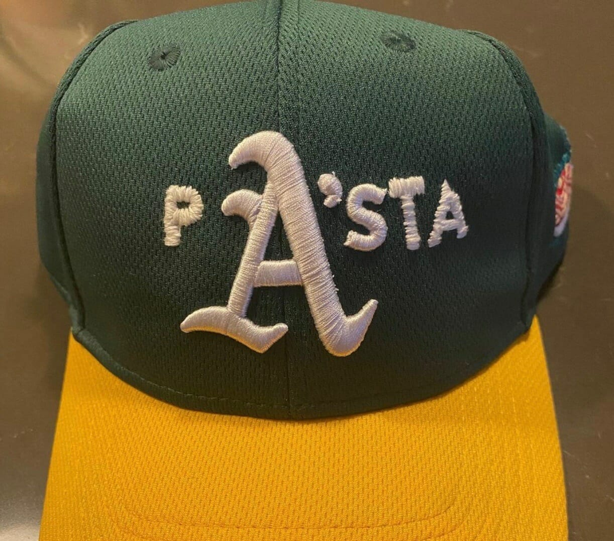 MLB Oakland Athletics Raised Replica Mesh Baseball Hat Cap Style 350 Youth