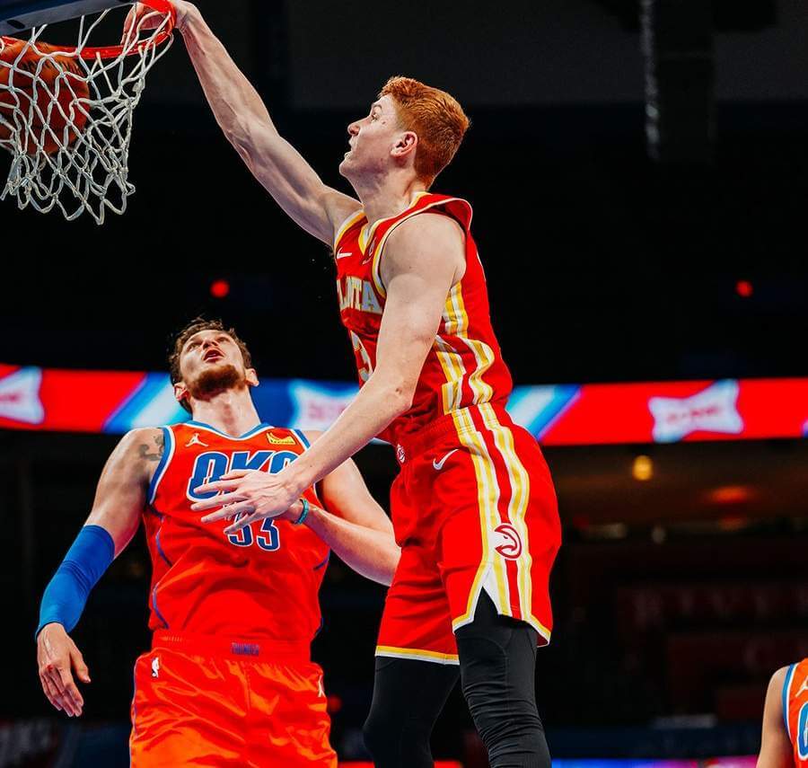 Thunder change uniforms from orange to white at halftime after Hawks  incorrectly wear red uniforms