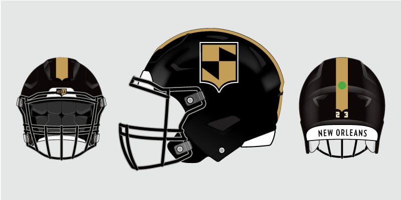 New Orleans Saints Rebrand Concept : r/Saints